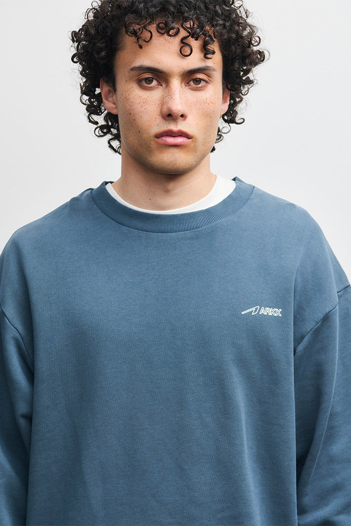 ARKK Apparel ARKK Boxy Crew 2.0 | Dusty Blue Crewneck
